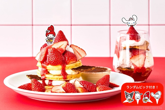 STRAWBERRY TIRAMISU MILLEFEUILLE PANCAKE